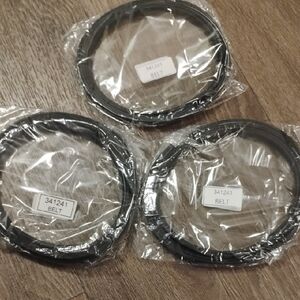 5/$20 New Set Of 3 Replacement Dryer Drum Belts 341241